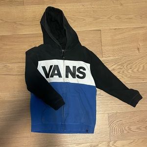 Vans Zip Up Hoodie Kids L